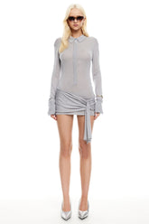 LIONESS Soho Mini Dress Grey